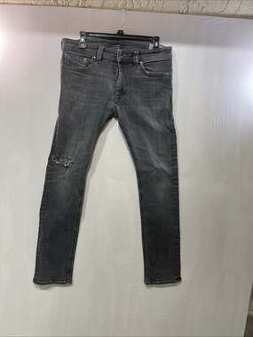 Diesel Thanaz Men’s Slim Skinny Faded Wash Denim Jeans W31 L30 Black